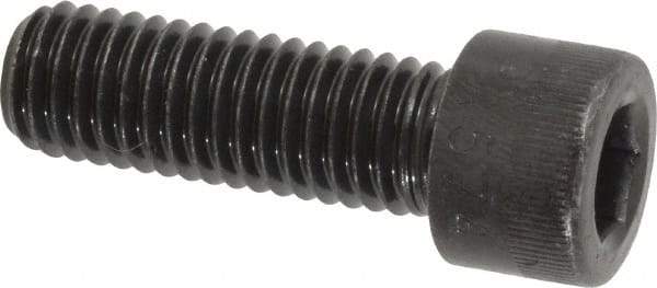 Made in USA - 1/2-13 UNC Hex Socket Drive, Socket Cap Screw - Alloy Steel, Black Oxide Finish, Fully Threaded, 1-1/2" Length Under Head - Apex Tool & Supply