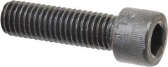 Made in USA - 1/2-13 UNC Hex Socket Drive, Socket Cap Screw - Alloy Steel, Black Oxide Finish, Fully Threaded, 1-3/4" Length Under Head - Apex Tool & Supply