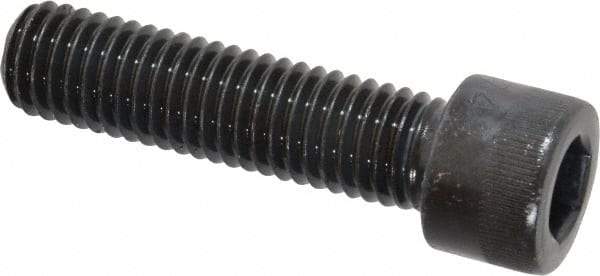 Made in USA - 1/2-13 UNC Hex Socket Drive, Socket Cap Screw - Alloy Steel, Black Oxide Finish, Fully Threaded, 2" Length Under Head - Apex Tool & Supply
