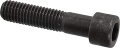 Made in USA - 1/2-13 UNC Hex Socket Drive, Socket Cap Screw - Alloy Steel, Black Oxide Finish, Partially Threaded, 2-1/4" Length Under Head - Apex Tool & Supply