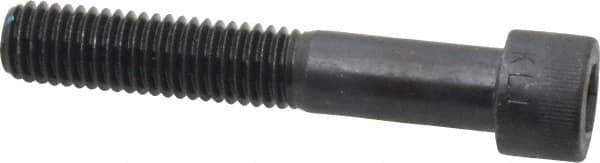 Made in USA - 1/2-13 UNC Hex Socket Drive, Socket Cap Screw - Alloy Steel, Black Oxide Finish, Partially Threaded, 3" Length Under Head - Apex Tool & Supply