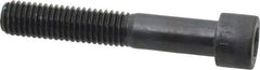 Made in USA - 1/2-13 UNC Hex Socket Drive, Socket Cap Screw - Alloy Steel, Black Oxide Finish, Partially Threaded, 3" Length Under Head - Apex Tool & Supply