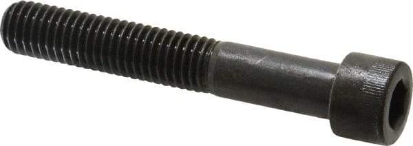 Made in USA - 1/2-13 UNC Hex Socket Drive, Socket Cap Screw - Alloy Steel, Black Oxide Finish, Partially Threaded, 3-1/4" Length Under Head - Apex Tool & Supply