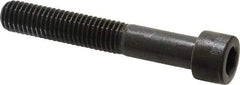 Made in USA - 1/2-13 UNC Hex Socket Drive, Socket Cap Screw - Alloy Steel, Black Oxide Finish, Partially Threaded, 3-1/4" Length Under Head - Apex Tool & Supply