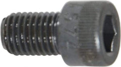 Made in USA - 5/16-24 UNF Hex Socket Drive, Socket Cap Screw - Alloy Steel, Black Oxide Finish, Fully Threaded, 1/2" Length Under Head - Apex Tool & Supply
