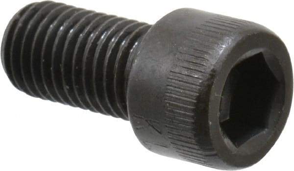 Made in USA - 5/16-24 UNF Hex Socket Drive, Socket Cap Screw - Alloy Steel, Black Oxide Finish, Fully Threaded, 5/8" Length Under Head - Apex Tool & Supply