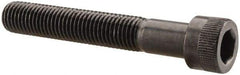 Made in USA - 5/16-24 UNF Hex Socket Drive, Socket Cap Screw - Alloy Steel, Black Oxide Finish, Partially Threaded, 2" Length Under Head - Apex Tool & Supply