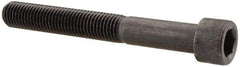 Made in USA - 5/16-24 UNF Hex Socket Drive, Socket Cap Screw - Alloy Steel, Black Oxide Finish, Partially Threaded, 2-1/2" Length Under Head - Apex Tool & Supply
