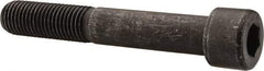 Made in USA - 3/8-24 UNF Hex Socket Drive, Socket Cap Screw - Alloy Steel, Black Oxide Finish, Partially Threaded, 2-1/4" Length Under Head - Apex Tool & Supply