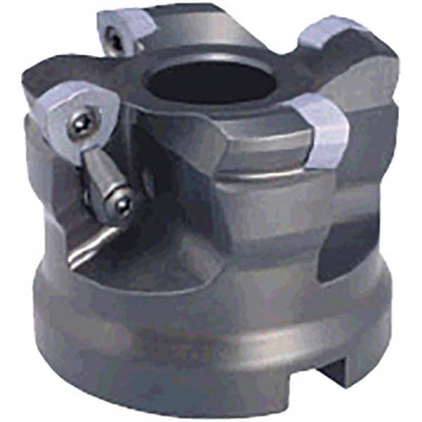 Tungaloy - 2-1/2" Cut Diam, 3/4" Arbor Hole, Indexable High-Feed Face Mill - Apex Tool & Supply