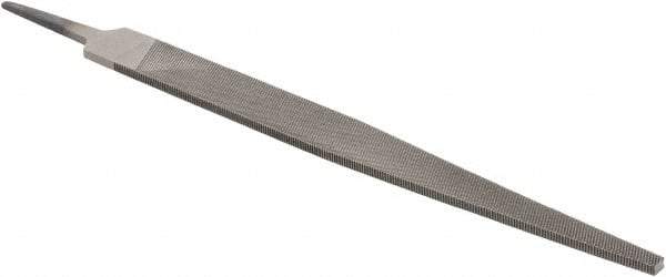 Value Collection - 13-3/32" Long, Bastard Cut, Warding American-Pattern File - Double Cut, 0.2" Overall Thickness, Tang - Apex Tool & Supply