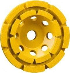 DeWALT - 4-1/2" Diam x 1" Thick, Surface Grinding Wheel - Diamond, Medium Grade, 13,300 Max RPM - Apex Tool & Supply