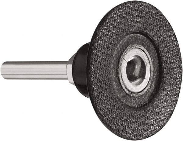 DeWALT - 3" Diam Quick-Change Disc Backing Pad - 1/4" Shank Diam, 20,000 RPM, Roloc Compatible - Apex Tool & Supply