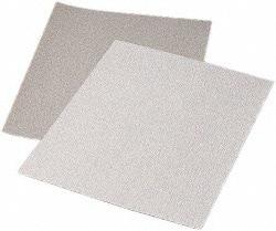 3M - 280 Grit, Silicon Carbide Sanding Sheet - 11" Long x 9" Wide, Extra Fine Grade, A Weighted Paper Backing - Apex Tool & Supply