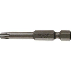 Wiha - T15 Power Bit - 1/4" Drive, 2" OAL - Apex Tool & Supply