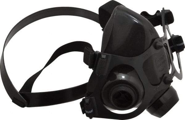 North - Series 7700, Size M Half Mask Respirator - 2-Point Suspension, Threaded Connection - Apex Tool & Supply