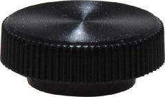 Made in USA - Knurled Plastic Thumb Screw - 5/8" OAL, 5/8" Head Diam x 1/4" Head Height - Apex Tool & Supply