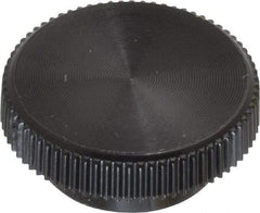 Made in USA - Knurled Plastic Thumb Screw - 19mm OAL, 19mm Head Diam x 7.6mm Head Height - Apex Tool & Supply