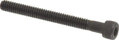 Value Collection - #5-40 UNC Hex Socket Drive, Socket Cap Screw - Alloy Steel, Black Oxide Finish, Partially Threaded, 1-1/4" Length Under Head - Apex Tool & Supply