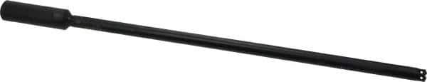 Allied Machine and Engineering - Series Z, 7/16 to 1/2" Diam, 3/4" Diam Straight Shank, Straight Flute Spade Drill - 11-7/16" Max Depth, 12-5/16" Body Length, 14-19/32" OAL, Extended Length, Through Coolant - Apex Tool & Supply