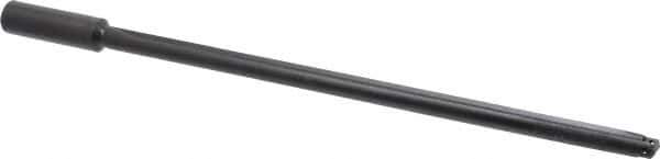 Allied Machine and Engineering - Series 0, 33/64 to 11/16" Diam, 3/4" Diam Straight Shank, Straight Flute Spade Drill - 11-5/8" Max Depth, 12-35/64" Body Length, 14-13/16" OAL, Long Length, Through Coolant - Apex Tool & Supply