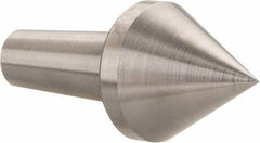 Riten - 4MT Taper, 1-1/8" Point Diam, Hardened Tool Steel Lathe Standard Point - 1-5/16" OAL - Apex Tool & Supply