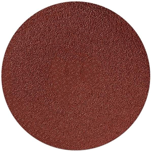 Sait - 10" Diam, 100 Grit Aluminum Oxide Adhesive PSA Disc - Fine Grade, X Weighted Cloth Backing, For Disc Sanders - Apex Tool & Supply