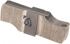 Iscar - GIPI2.39-1.20 Grade IC20, 3/32" Cutting Width, Double End, Carbide Grooving Insert - Uncoated, 1/4" Depth of Cut, Neutral Hand, 1.2mm Corner Radius - Apex Tool & Supply
