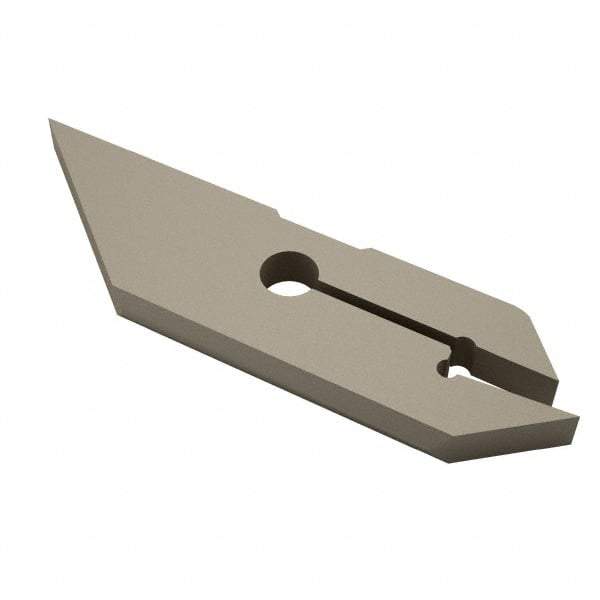 Iscar - 4.4 to 6.4mm Groove Width, 20mm Max Depth of Cut, Neutral Cut, CGHN Indexable Grooving Blade - Multiple Insert Styles, Series Cut Grip - Apex Tool & Supply