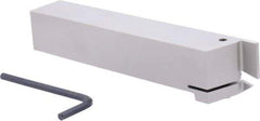 Iscar - GHD, External, Left Hand, 0.36" Max Depth of Cut, 0.11 to 0.157" Groove Width, Indexable Grooving Tool Holder - GI.. Insert Compatibility, 1" Shank Height, 1" Shank Width, 6" OAL - Apex Tool & Supply