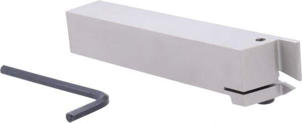 Iscar - GHD, External, Left Hand, 0.4" Max Depth of Cut, 0.157 to 0.197" Groove Width, Indexable Grooving Tool Holder - GI.. Insert Compatibility, 1" Shank Height, 1" Shank Width, 6" OAL - Apex Tool & Supply