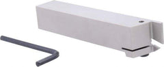 Iscar - GHD, External, Left Hand, 0.4" Max Depth of Cut, 0.157 to 0.197" Groove Width, Indexable Grooving Tool Holder - GI.. Insert Compatibility, 1" Shank Height, 1" Shank Width, 6" OAL - Apex Tool & Supply