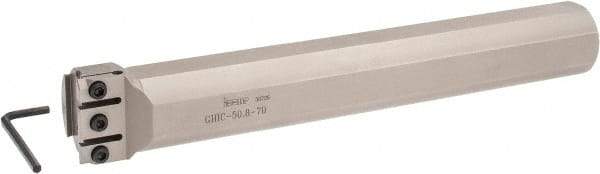 Iscar - GHIC, Internal, Right Hand, Indexable Grooving Tool Holder - 2" Shank Width, 14" OAL - Apex Tool & Supply