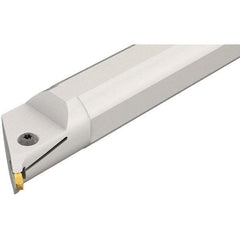 Iscar - 1.48" Min Bore Diam, 10" OAL, 1-1/4" Shank Diam, GHIU Indexable Boring Bar - 1.73" Max Bore Depth, GIPI Insert - Apex Tool & Supply