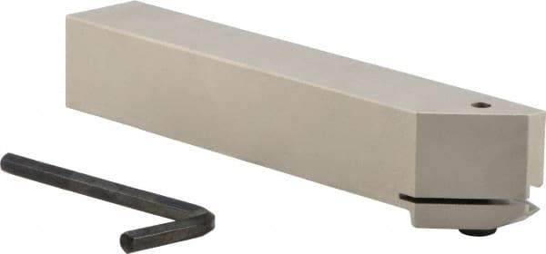 Iscar - GHM, External, Left Hand, 0.189" Max Depth of Cut, 1/4" Max Groove Width, Indexable Grooving Tool Holder - GI.. Insert Compatibility, 1" Shank Height, 1" Shank Width, 6" OAL - Apex Tool & Supply