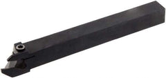 Iscar - GHS, External, Right Hand, 1/2" Max Depth of Cut, 0.087 to 1/8" Groove Width, Indexable Grooving Tool Holder - GIG, GIM, GIP, TIP Insert Compatibility, 1/2" Shank Height, 1/2" Shank Width, 4.72" OAL - Apex Tool & Supply