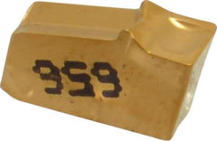 Iscar - 3GFF Grade IC656, 3mm Cutting Width Carbide Cut-Off Insert - Right Hand, 0.3mm Corner Radius, TiC/TiCN/TiN Finish - Apex Tool & Supply