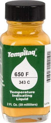 Tempil - 650°F Temp Indicating Liquid - 2 Ounce Container, 343°C - Apex Tool & Supply