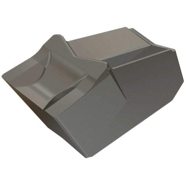 Iscar - GFN A IC20 Grade, 0.0866" Cutting Width, Carbide Cutoff Insert - 0° Neutral Lead Angle, 0.0063" Cnr Rad, Single End - Apex Tool & Supply