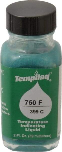 Tempil - 750°F Temp Indicating Liquid - 2 Ounce Container, 399°C - Apex Tool & Supply
