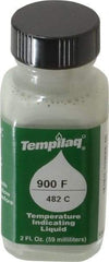 Tempil - 900°F Temp Indicating Liquid - 2 Ounce Container, 482°C - Apex Tool & Supply
