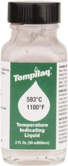 Tempil - 1,100°F Temp Indicating Liquid - 2 Ounce Container, 593°C - Apex Tool & Supply