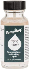 Tempil - 1,300°F Temp Indicating Liquid - 2 Ounce Container, 704°C - Apex Tool & Supply