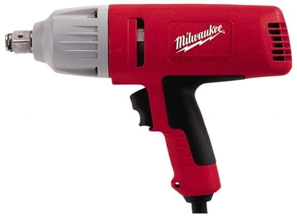 Milwaukee Tool - 3/4 Inch Drive, 380 Ft./Lbs. Torque, Pistol Grip Handle, 1,750 RPM, Impact Wrench - 7 Amps, 120 Volts - Apex Tool & Supply