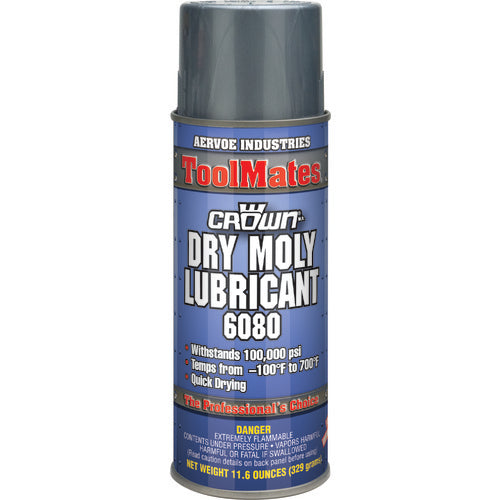Dry Moly Lubricant - 11.6 oz Aerosol - Apex Tool & Supply