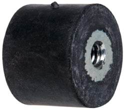 Tech Products - 55 Lb Capacity, 1/4-20 Plate/Plate Vibration Isolator - 1" Diam, 3/4" High - Apex Tool & Supply