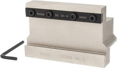 Iscar - Tool Block Style SGTBK, 52.6mm Blade Height, 135mm OAL, 90mm OAH, Indexable Cutoff Blade Tool Block - 38mm Shank Height, 35mm Shank Width, Reversible - Apex Tool & Supply