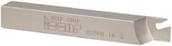 Iscar - SGTF, Right Hand Cut, 1-1/4" Max Workpc Diam, GFN, GFR Insert, Indexable Cutoff Toolholder - 5/8" Shank Width, 5/8" Shank Height, 4-1/2" OAL - Apex Tool & Supply