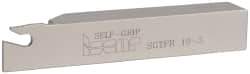 Iscar - SGTF, Right Hand Cut, 1.75" Max Workpc Diam, GFN, GFR Insert, Indexable Cutoff Toolholder - 3/4" Shank Width, 3/4" Shank Height, 4-1/2" OAL - Apex Tool & Supply