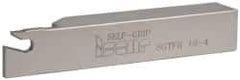 Iscar - SGTF, Right Hand Cut, 2" Max Workpc Diam, GFN, GFR Insert, Indexable Cutoff Toolholder - 3/4" Shank Width, 3/4" Shank Height, 4-1/2" OAL - Apex Tool & Supply